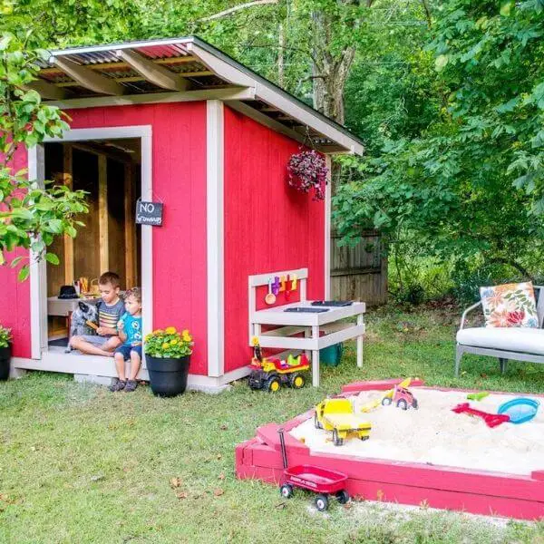 Outdoor Playhouse for Kids' Fun