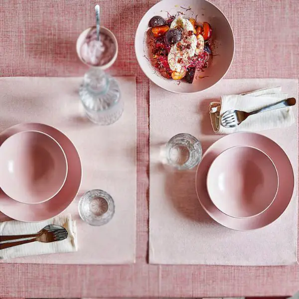 Pink Tableware and Utensils