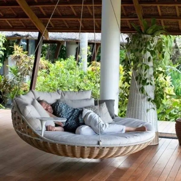 Suspend a Hammock for Lazy Days