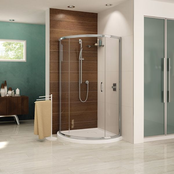 Switch to a Glass Shower Door to Open Up the Room