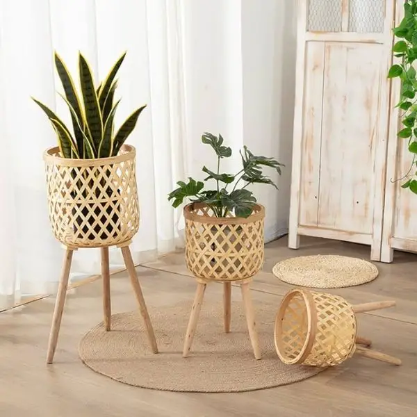 Use Woven Baskets for Storage