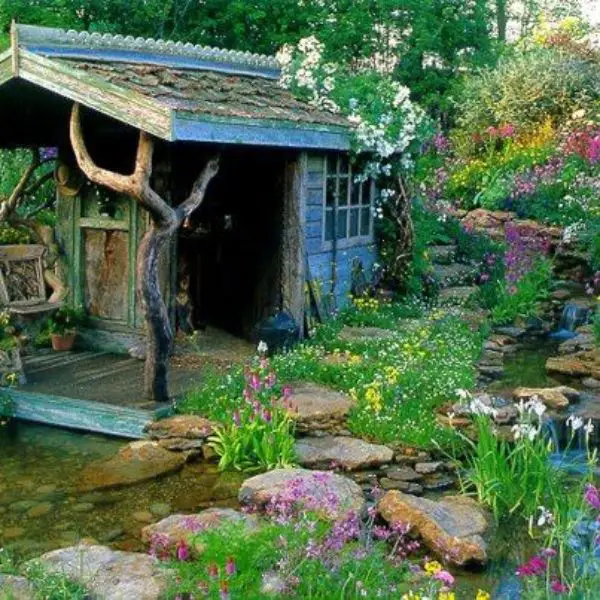Whimsical Herb Garden