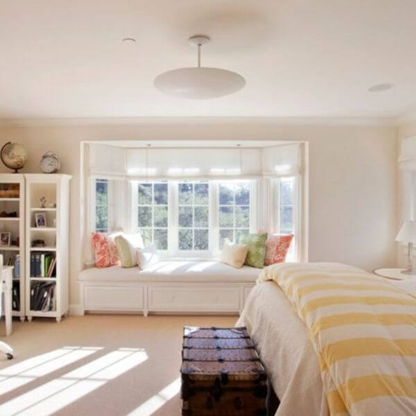 Add a Cozy Window Seat for Relaxation