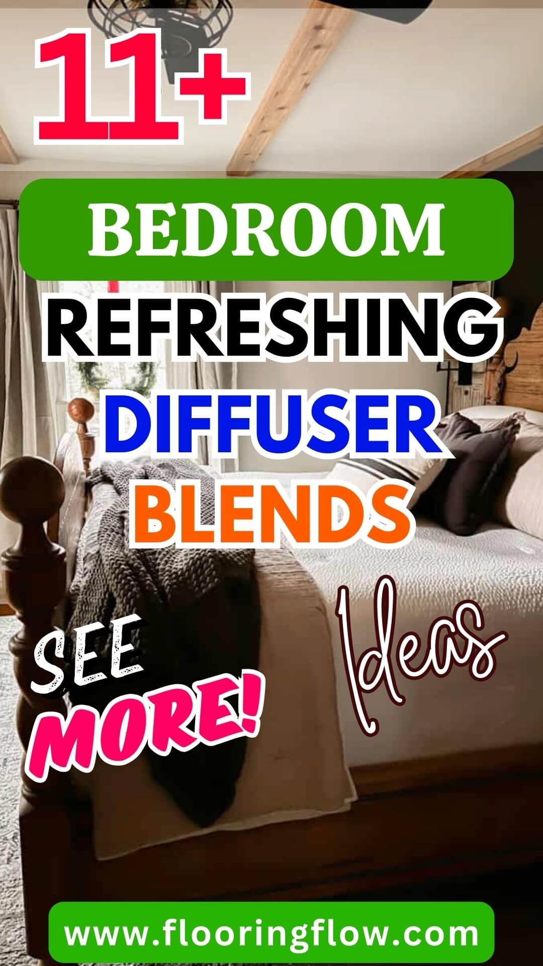Home Bedroom Refreshing Diffuser Blends