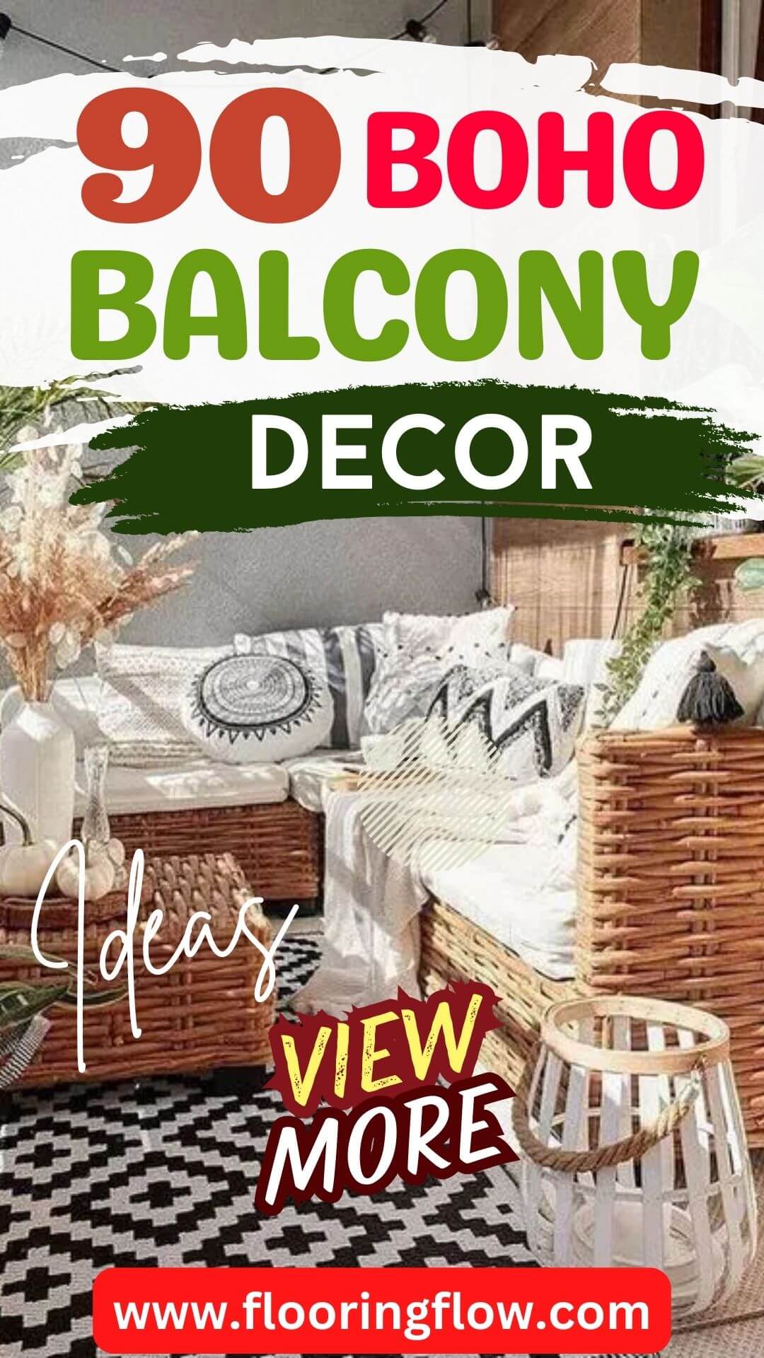 Boho Balcony Decor Ideas