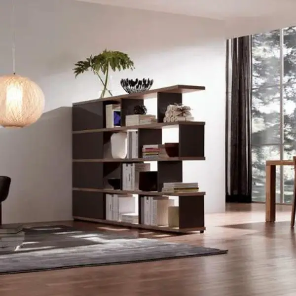 Build a Versatile Room Divider with Integrated Bookshelves