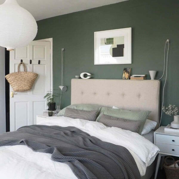 Charcoal Grey and Vibrant Green for a Bold Modern Look