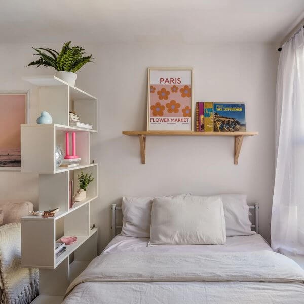Choose Floating Shelves for a Sleek Look