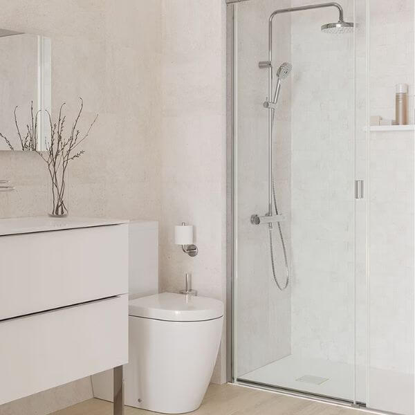 Compact Multi-Function Showers for Efficient Use
