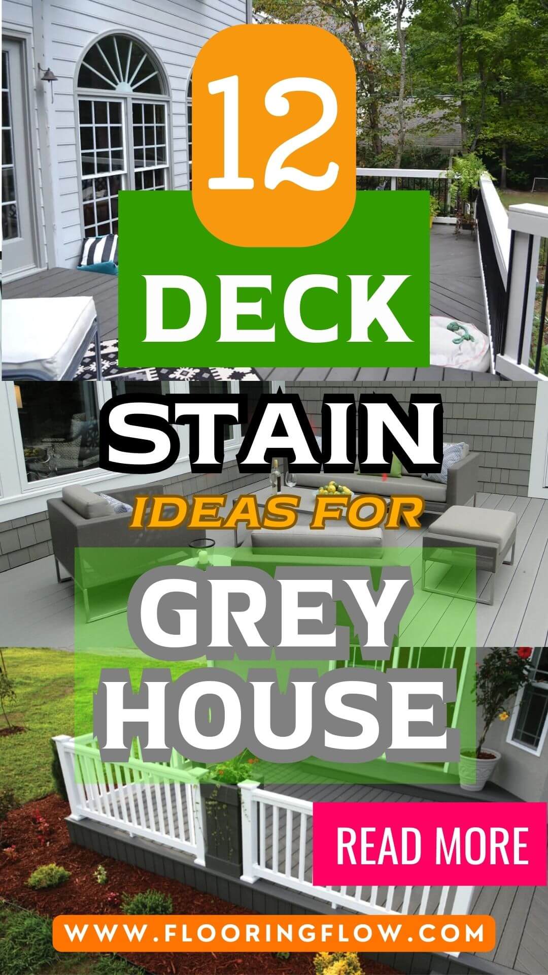 Deck Stain Ideas For Grey House