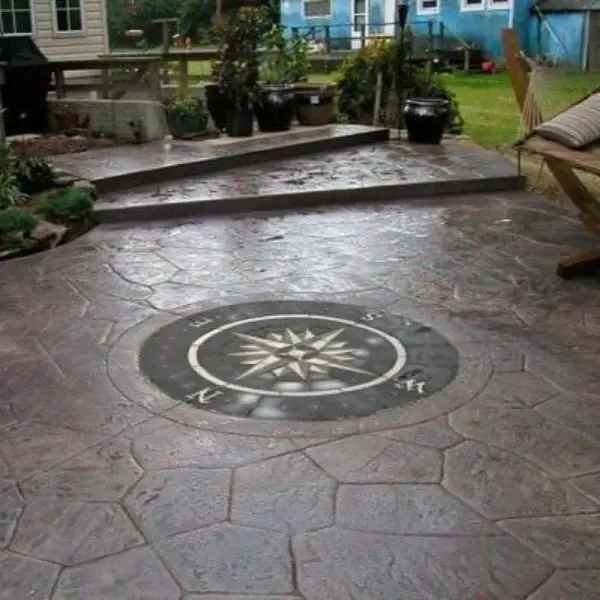Feature a Compass Rose Design at the Center