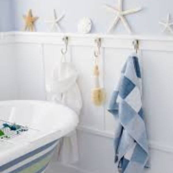 Feature a Starfish Towel Rack