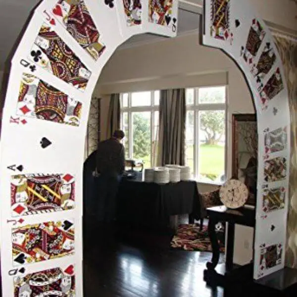 Giant Playing Cards as Props