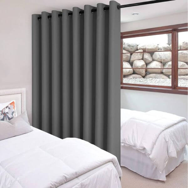 Hang Divider Curtains for Privacy
