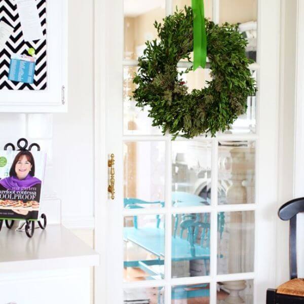 Hang a Wreath on the Bedroom Door