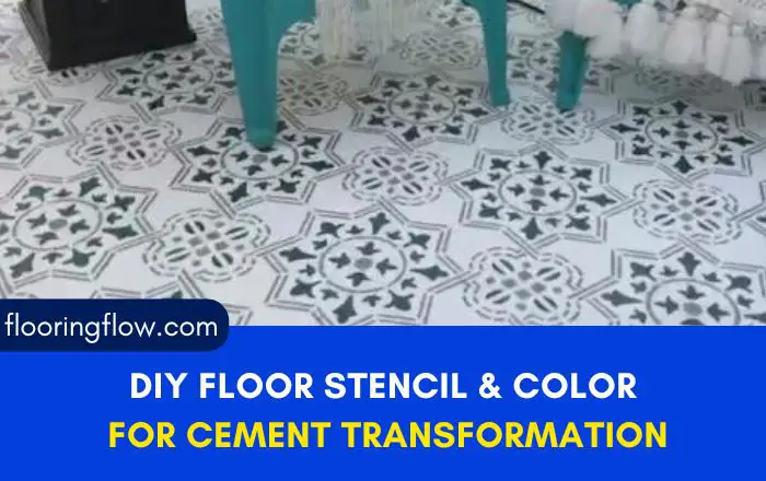 How to Paint Concrete Patio: DIY Floor Stencil and Color Ideas for a Stunning Cement Transformation