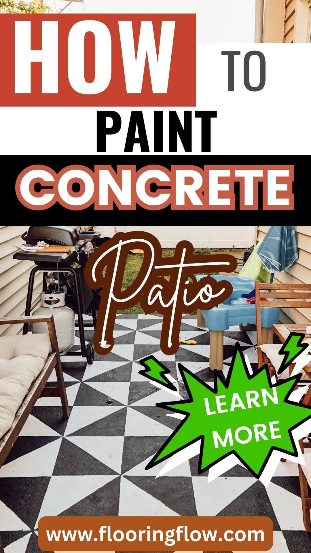 How to Paint Concrete Patio