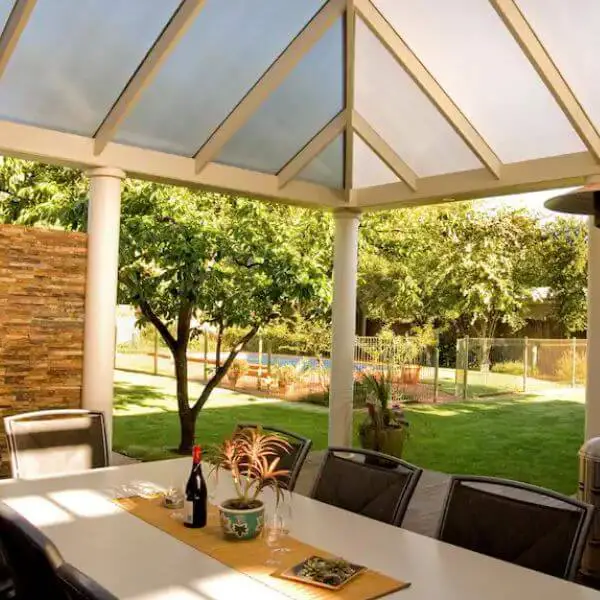 Incorporate a Clear Polycarbonate Roof