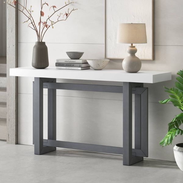 Industrial Chic Console Table