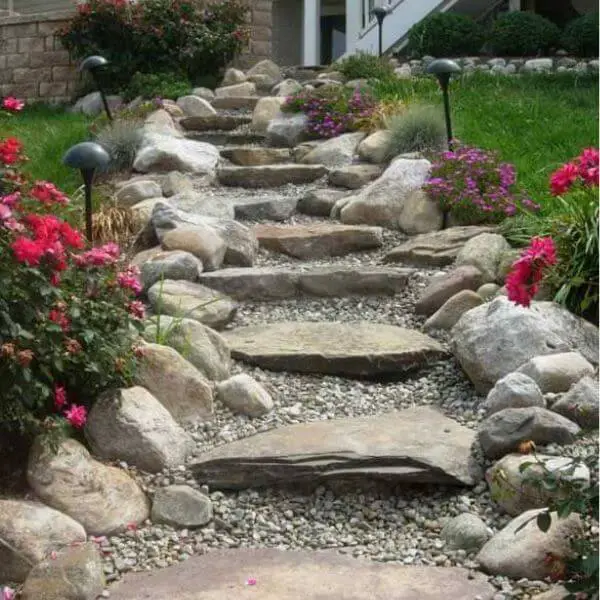 Natural Stone Pathways for Easy Access