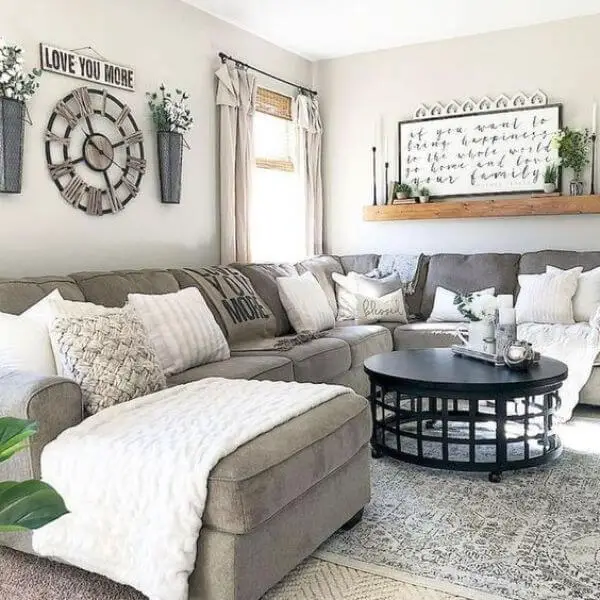 Plush Comfort with Oversized Furniture