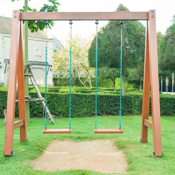Set Up a Safe Swing Set
