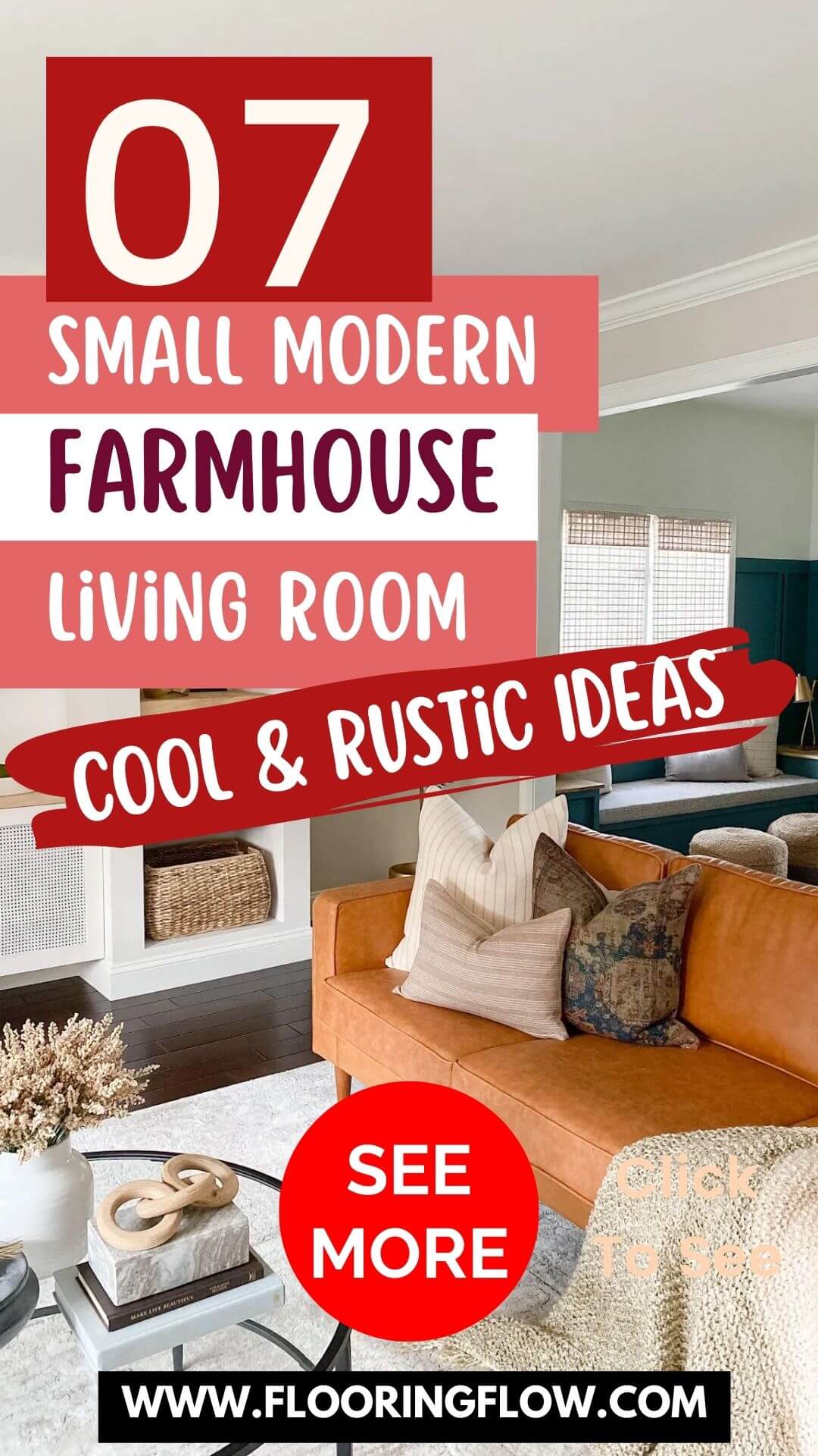 Small Modern Farmhouse Living Room Ideas