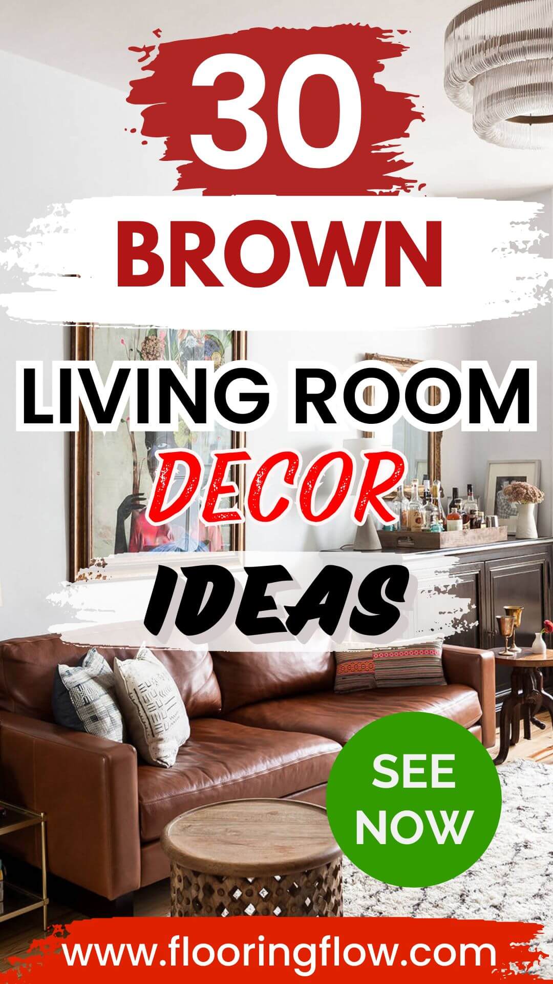 Timeless Brown Living Room Decorating Ideas