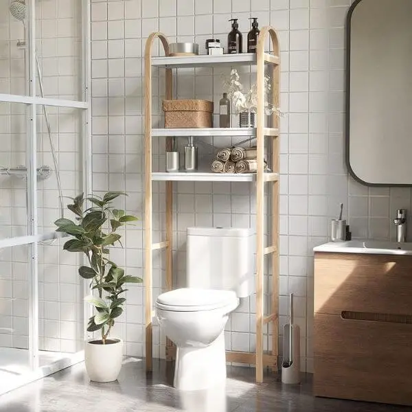 Use Over-the-Toilet Storage