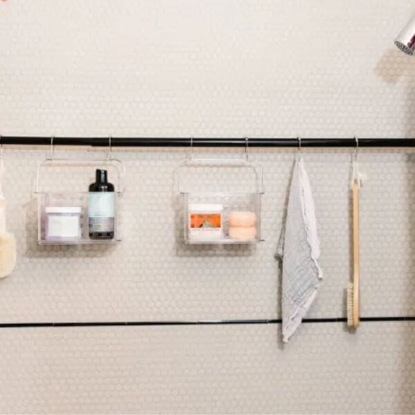 Use a Tension Rod for Additional Storage