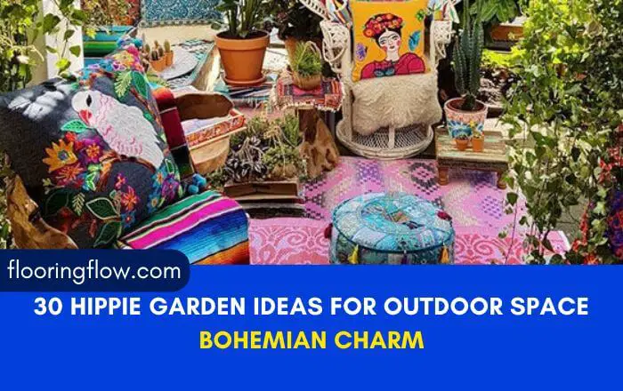 30 Hippie Garden Ideas For Outdoor Space Bohemian Charm