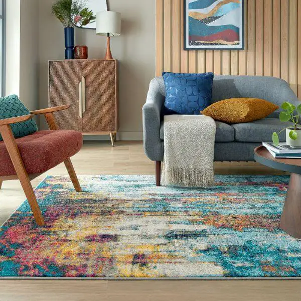 Choose Abstract Rugs for a Modern Artistic Flair