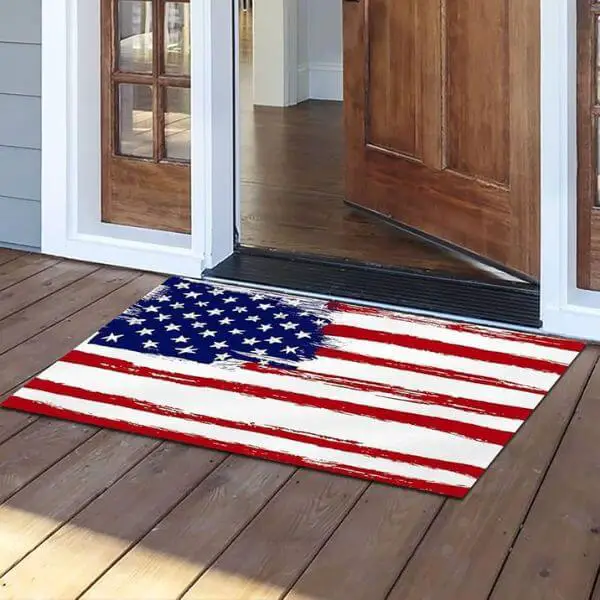 Create a Flag-Themed Welcome Mat for Your Entrance