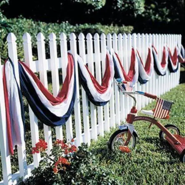  Decorate with Red, White, and Blue Streamers for Dynamic Decor