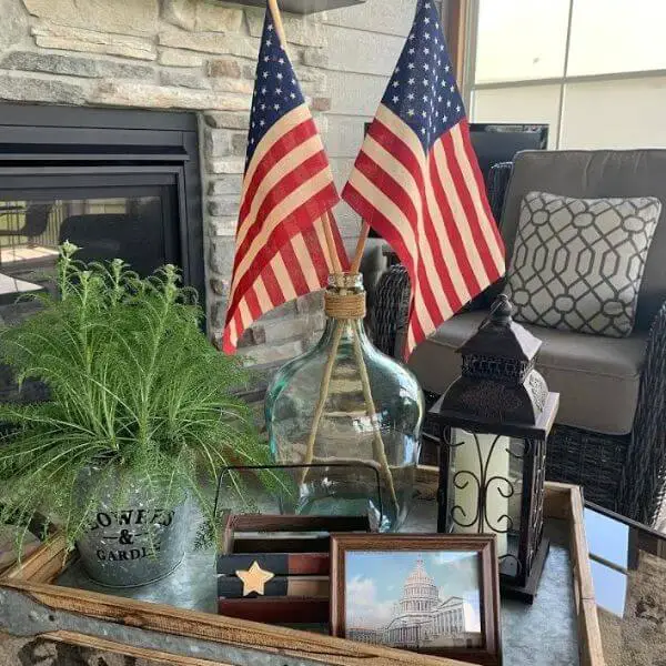 Display a Large Outdoor American Flag for a Grand Gesture