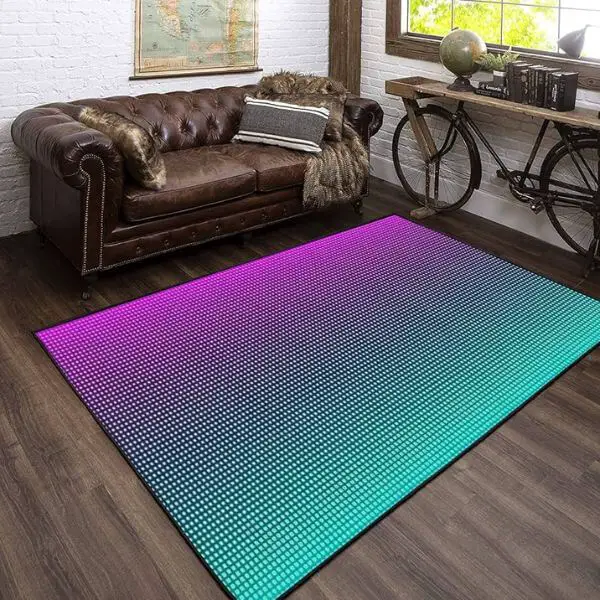 Go Futuristic with LED-Embedded Rugs