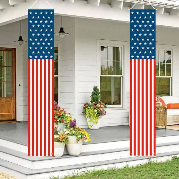  Hang American Flag Banners for a Bold Statement