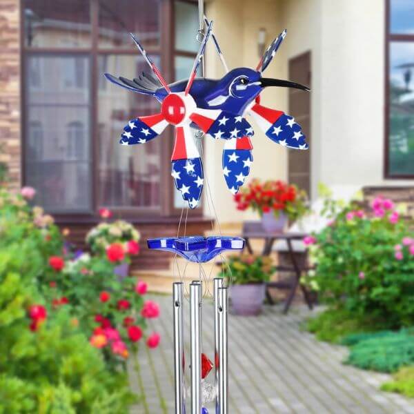 Hang Patriotic Wind Chimes for a Melodic Addition