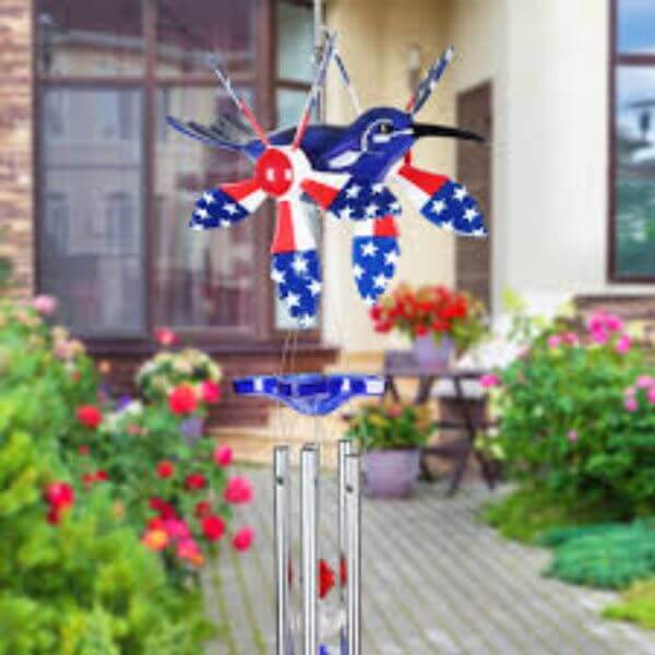 Hang Patriotic Wind Chimes for a Melodic Addition