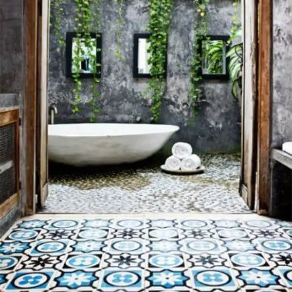 Moroccan-Inspired Tiles and Archways