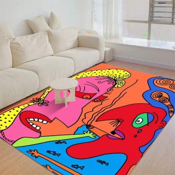 Opt for Rugs with Playful Cartoon Designs