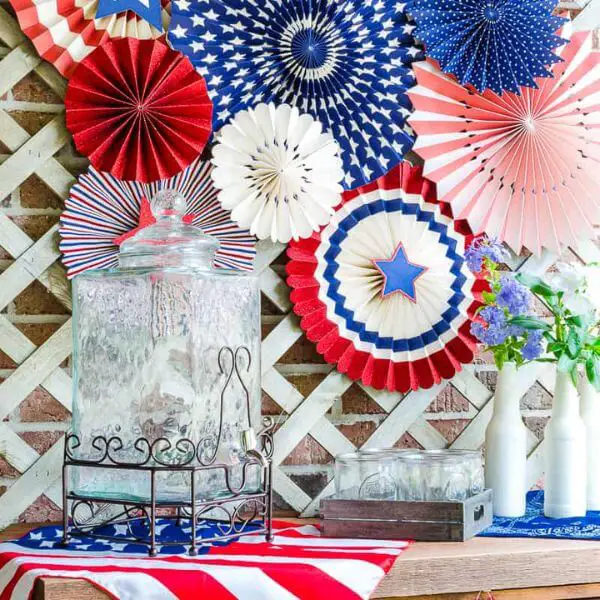 Sprinkle Patriotic Confetti for a Playful Finish