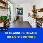 20 Glasses Storage Ideas for Kitchen