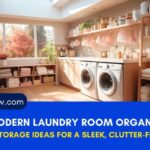 20 Modern Laundry Room Organization and Storage Ideas for a Sleek, Clutter-Free Space