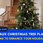 25 Faux Christmas Tree Planter Pot Ideas to Enhance Your Holiday Decor