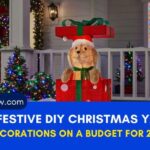 60 Festive DIY Christmas Yard Decorations on a Budget for 2024