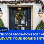 80 Winter Door Decorations for Christmas to Elevate Your Home’s Entrance