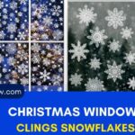 LUDILO 135Pcs Christmas Window Clings - Transform Your Home into a Festive Wonderland