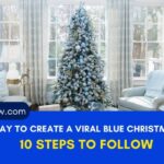 Easy Way to Create a Viral Blue Christmas Tree: 10 Steps to Follow