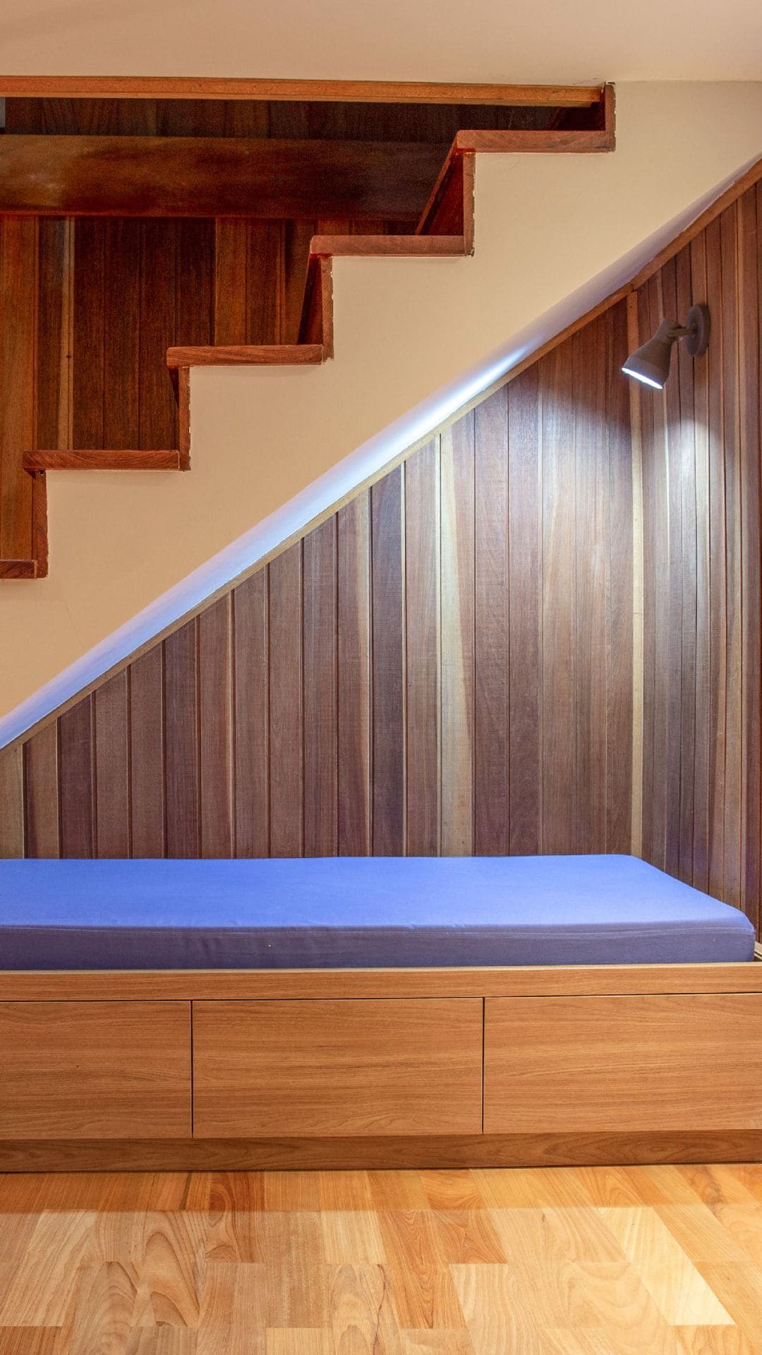  How to Use Space Under Floating Stairs Creatively